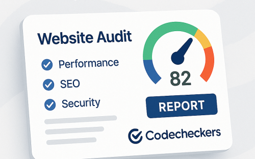 Website Audit Report Online – Complete Website Analysis by Codecheckers